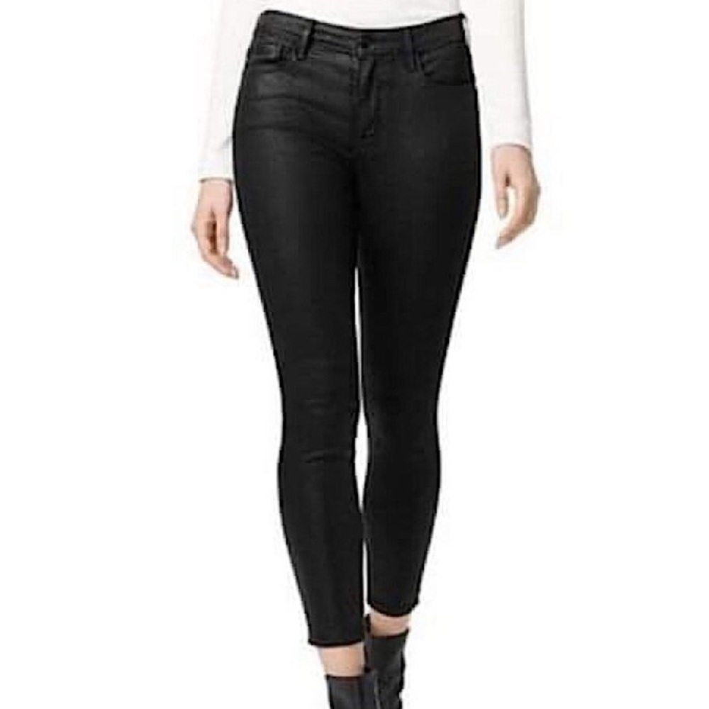 Social standard by sanctuary faux leather ankle skinny pants size 14